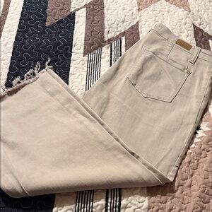 Judy Blue Beige Ankle & Cropped Jeans